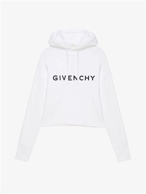 givenchy hoodies women|givenchy cropped hoodie.